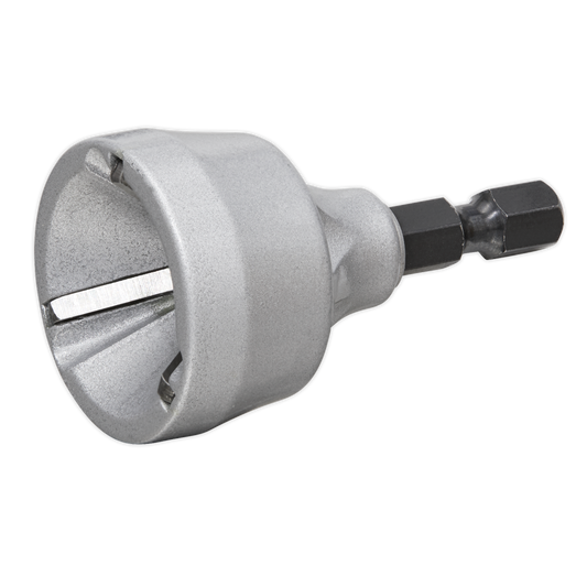 Sealey External Deburring/Chamfer Tool 1/4" Hex Shank For Ø3-19mm Pieces DB04