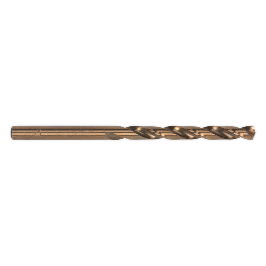 Sealey Fully Ground HSS Cobalt Drill Bit 4mm DIN 338 - Pack of 10 DB040CB