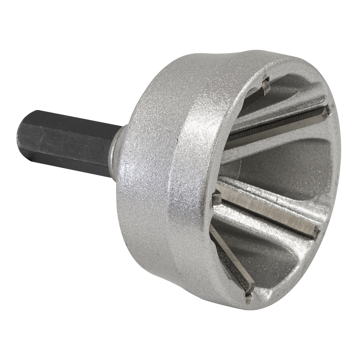 Sealey External Deburring Chamfer Tool Ø13-35mm 5x HSS Blades 9mm Shank DB05