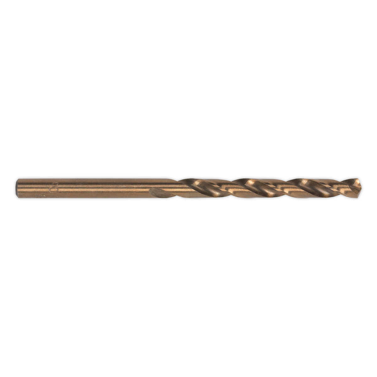 Sealey Fully Ground HSS Cobalt Drill Bit 5mm DIN 338 - Pack of 10 DB050CB