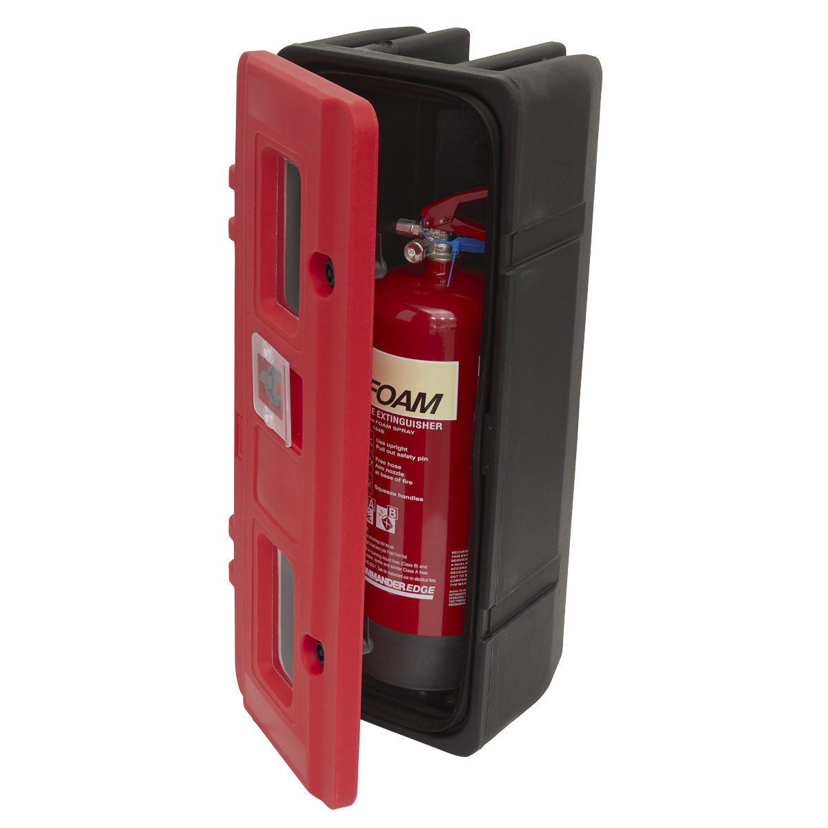 Sealey Fire Extinguisher Cabinet Storage Durable Composite Material x1 SFEC01