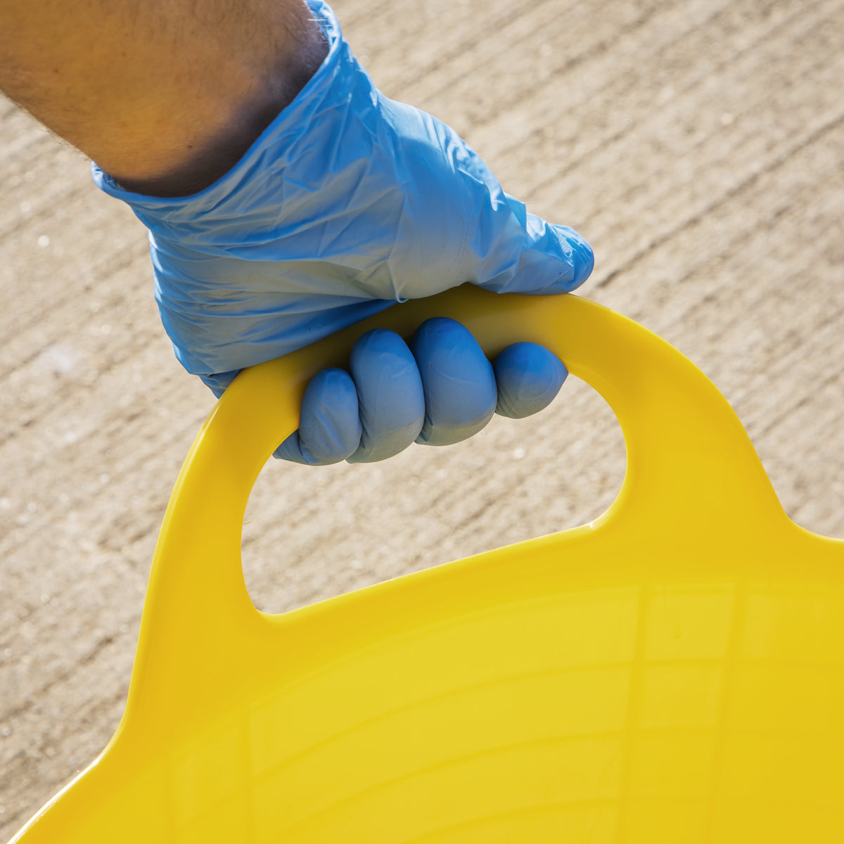 Sealey Heavy Duty 40L Flexi Tub With Strong Carry Handles 40 Litre Yellow SFT40Y