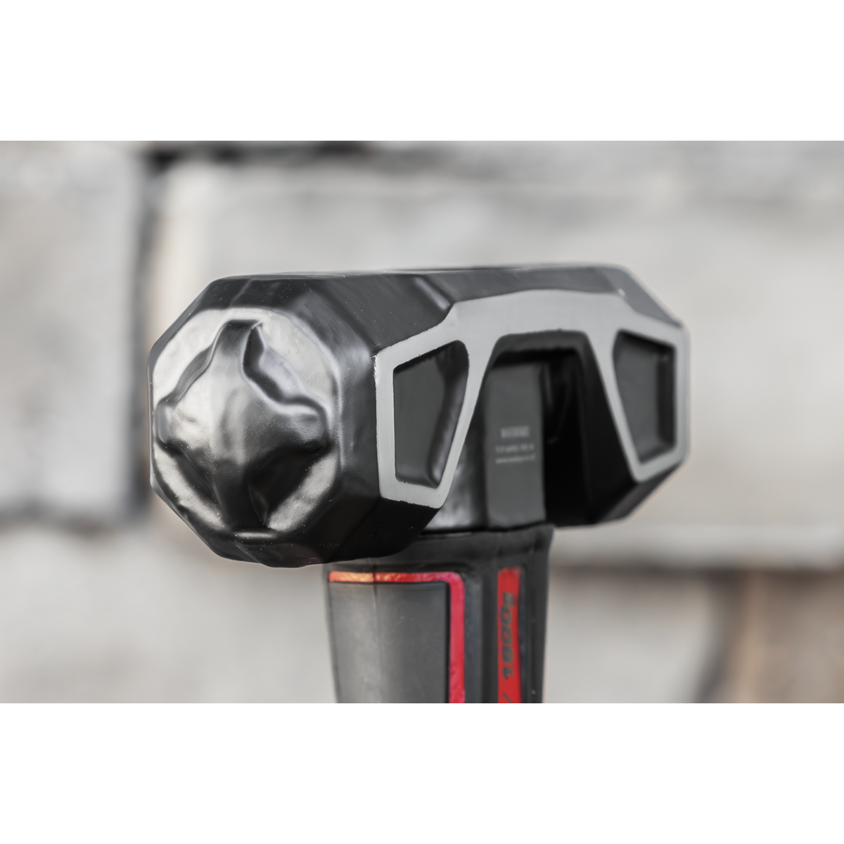 Sealey 4lb Short Handle Graphite Sledge Hammer Textured Rubber Grip SLHG04