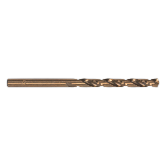 Sealey Fully Ground HSS Cobalt Drill Bit 7mm DIN 338 - Pack of 10 DB070CB