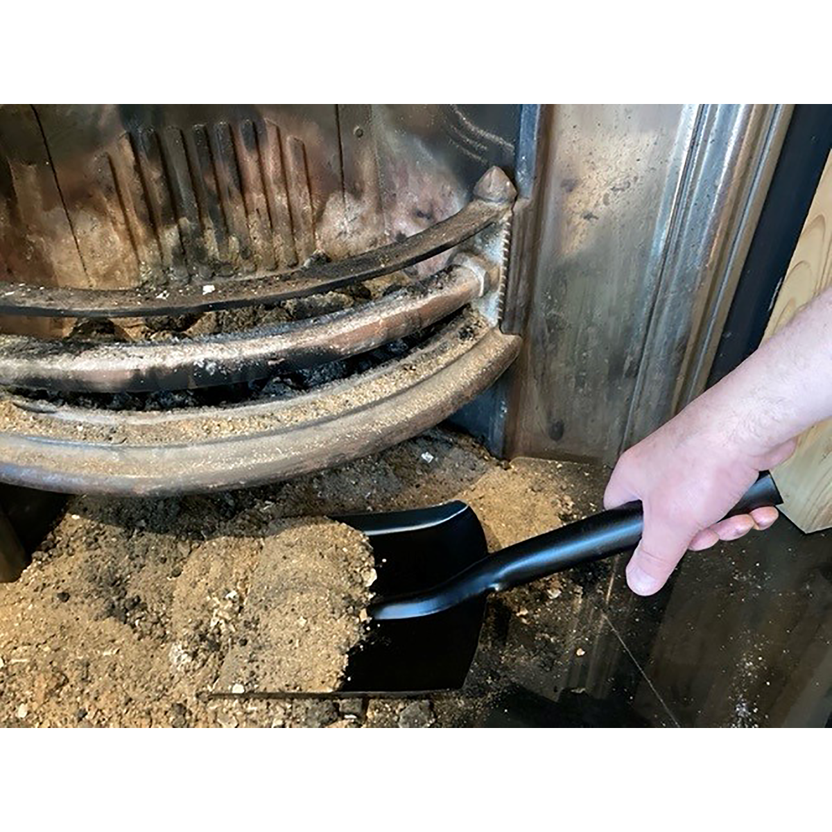 Sealey Coal Shovel 6" With 185mm Handle For Fireplaces & Wood Stoves SS08