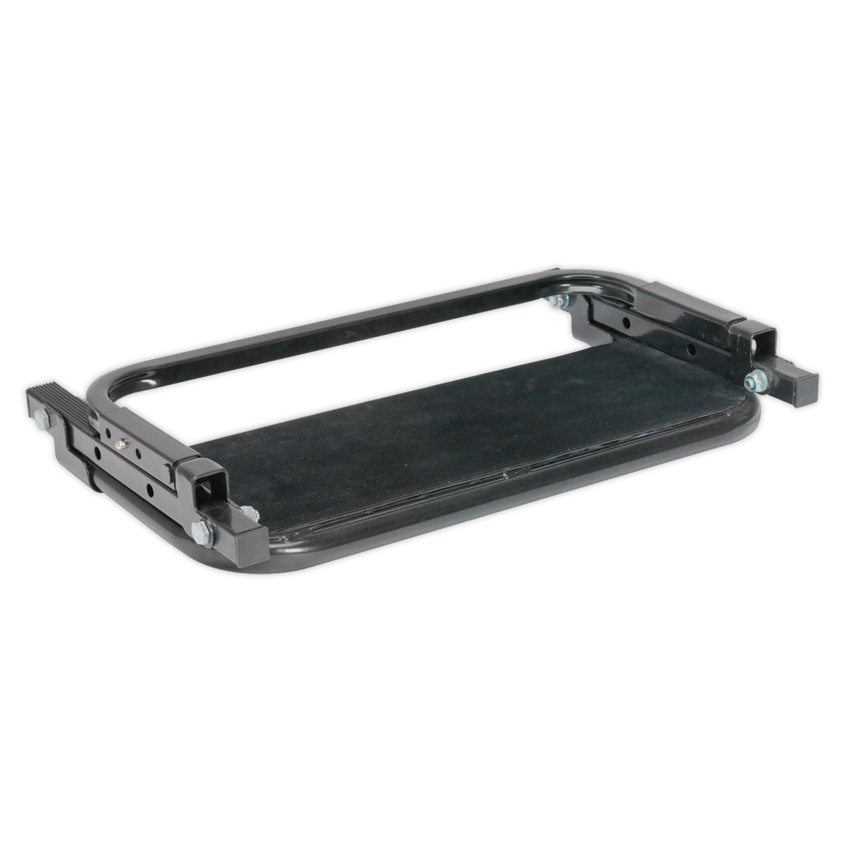 Sealey Folding Wheel Step With Rubber Topped Platform Height-Adjustable STS01