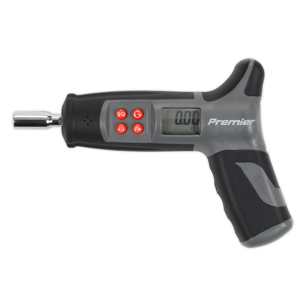 Sealey Torque Screwdriver Digital 0-20Nm 1/4" Hex Drive Black/Grey STS104