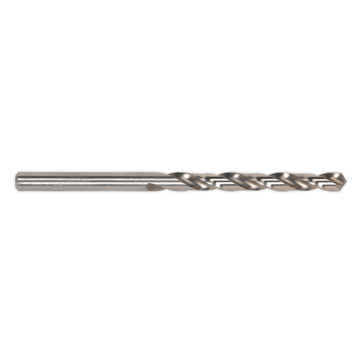 Sealey Fully Ground HSS Drill Bit 10mm Clog-Free Swarf Clearance 5PK DB100FG