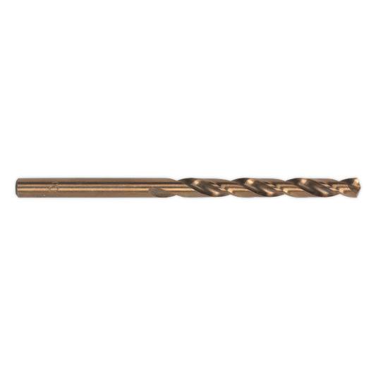 Sealey HSS Cobalt Fully Ground Drill Bit 10.5mm DIN 338 - Pack of 5 DB105CB