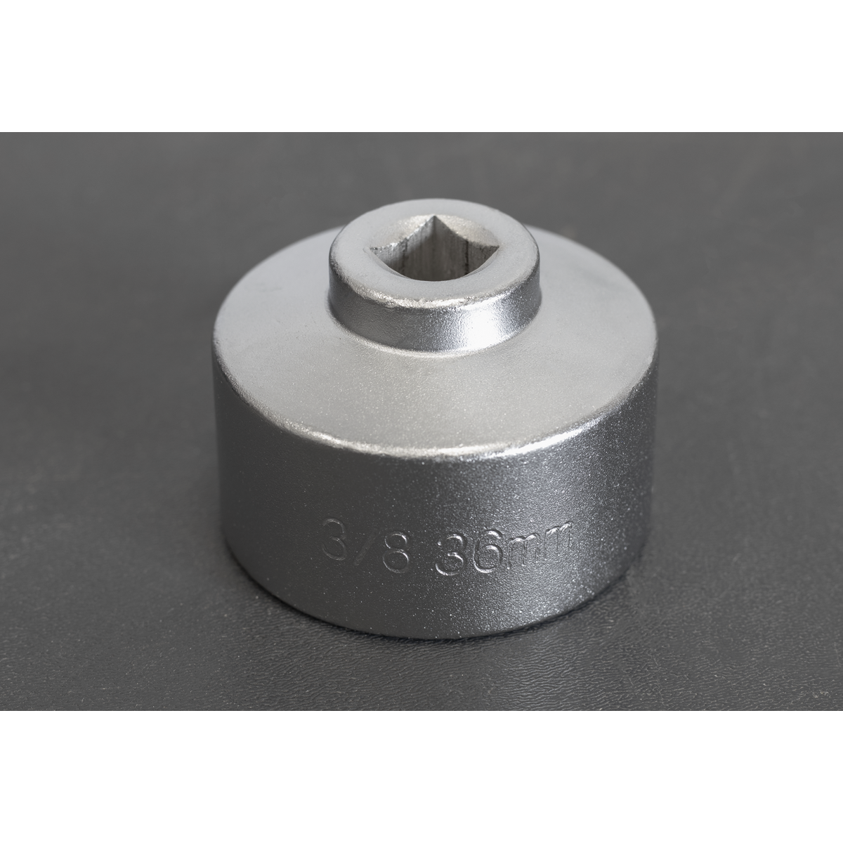 Sealey Low Profile Oil Filter Socket 36mm 3/8" Square Drive Steel Socket SX114