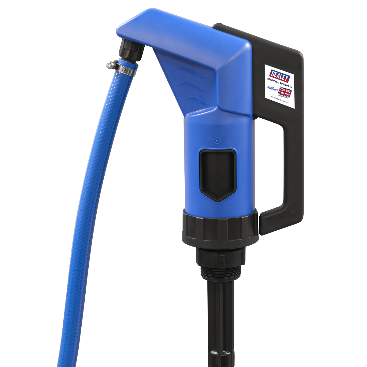Sealey Heavy Duty Lever Action Pump For AdBlue With Anti-Drip Nozzle TP6607