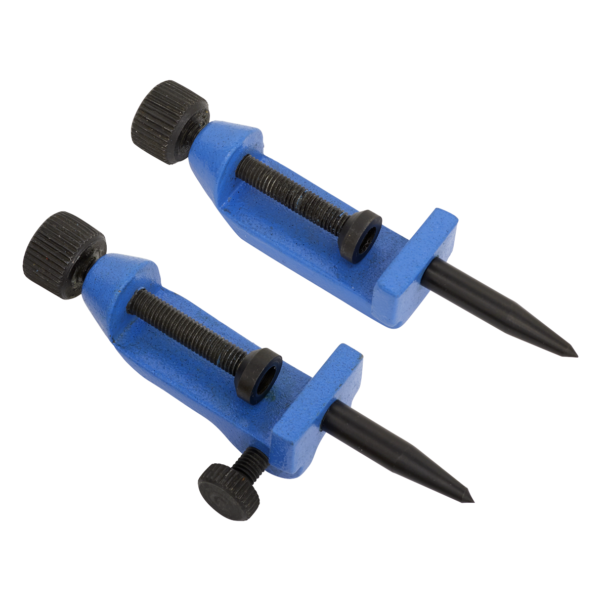 Sealey Trammel Point Set 2pc 3/8" To 1-1/4" Knurled Screws Width Scribing TPS02