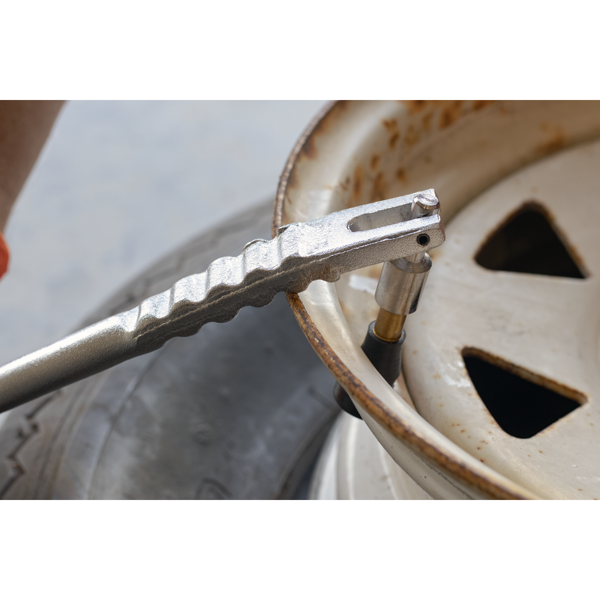 Sealey Tyre Valve Installer Handle With Corrosion Resistant Plating TST/TVI