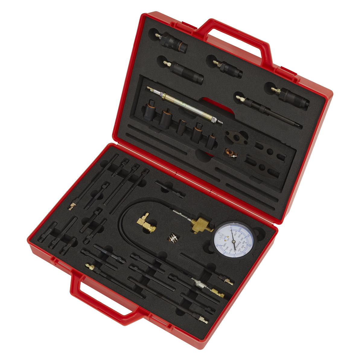 Sealey Diesel Engine Compression Tool Kit Master Supplied In Storage Case VS2044