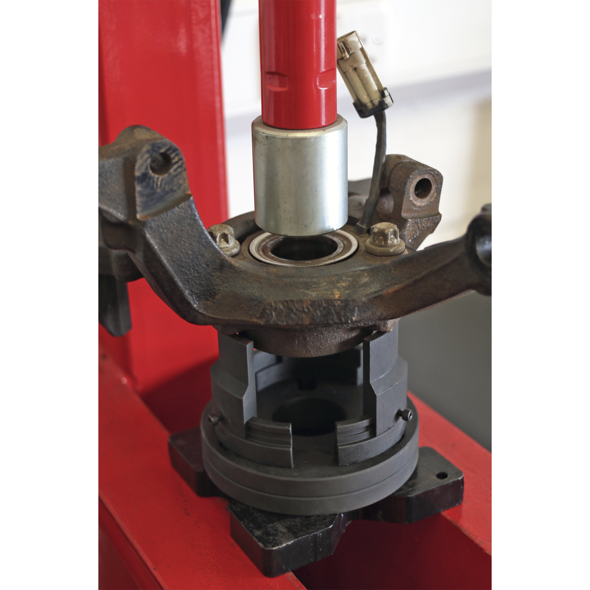 Sealey Adjustable Press Support Plate Six Interchangeable Support Legs VS7037
