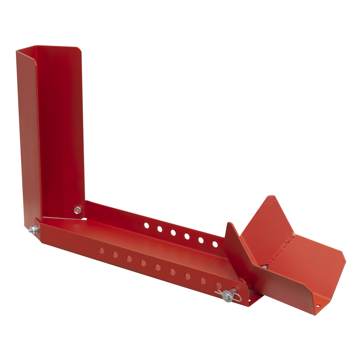 Sealey Motorcycle Roll-in Wheel Clamp - Bolt Down Fits Wheels Ø13"-21" WCR02