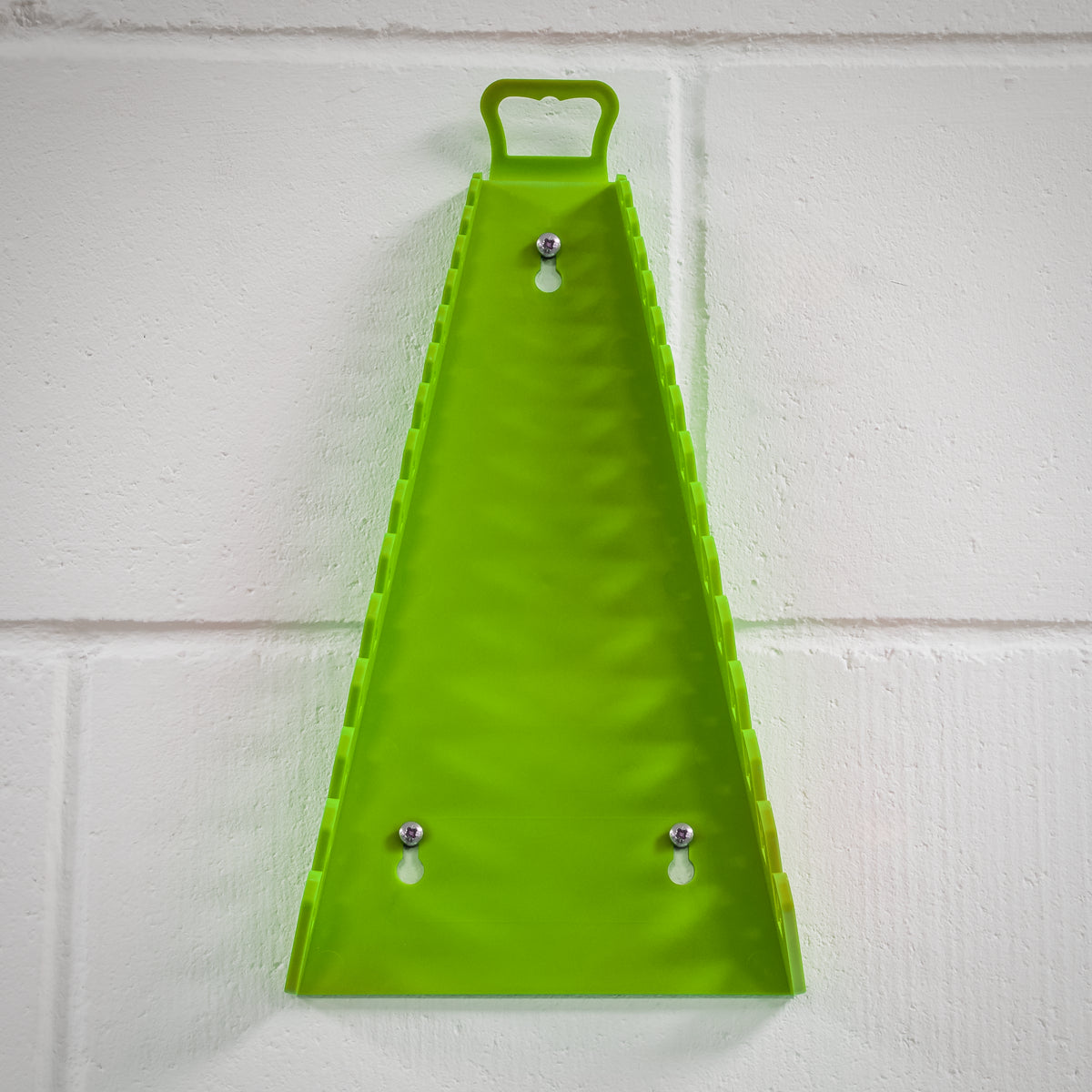 Sealey Premier Reverse Spanner Rack 15 Capacity Hi Vis Green Tool Storage WR09HV