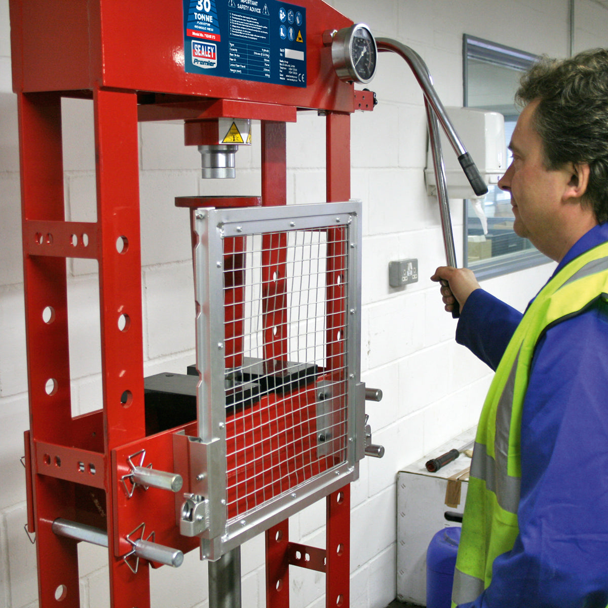 Sealey Safety Guard Aluminium Frame For YK30F YK30FAH YK30FFP Press YKSG30