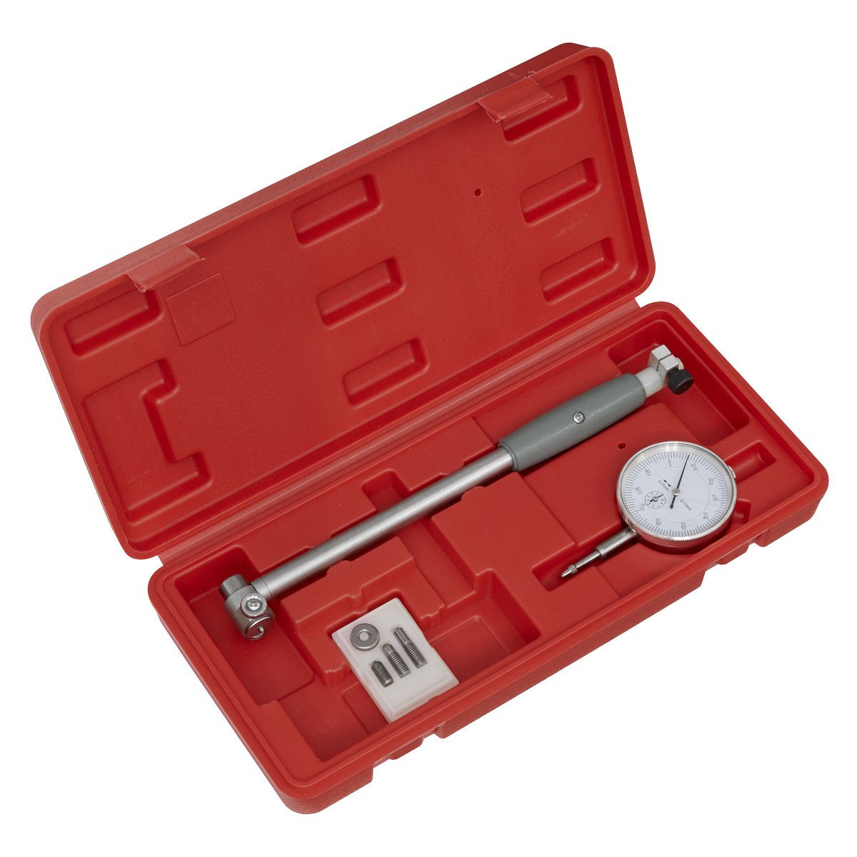 Sealey Dial Bore Gauge With Ø58mm Dial & Locking Rotating Bezel 35-50mm DBG509