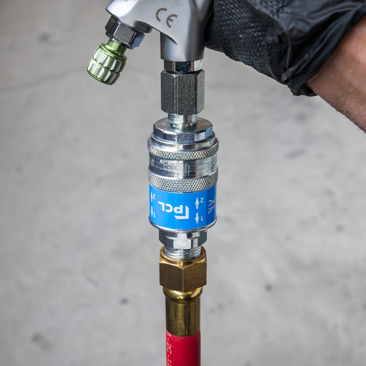 PCL Safeflow Safety Coupling Body Male 3/8" BSPT For Workshop & Agricultural Use