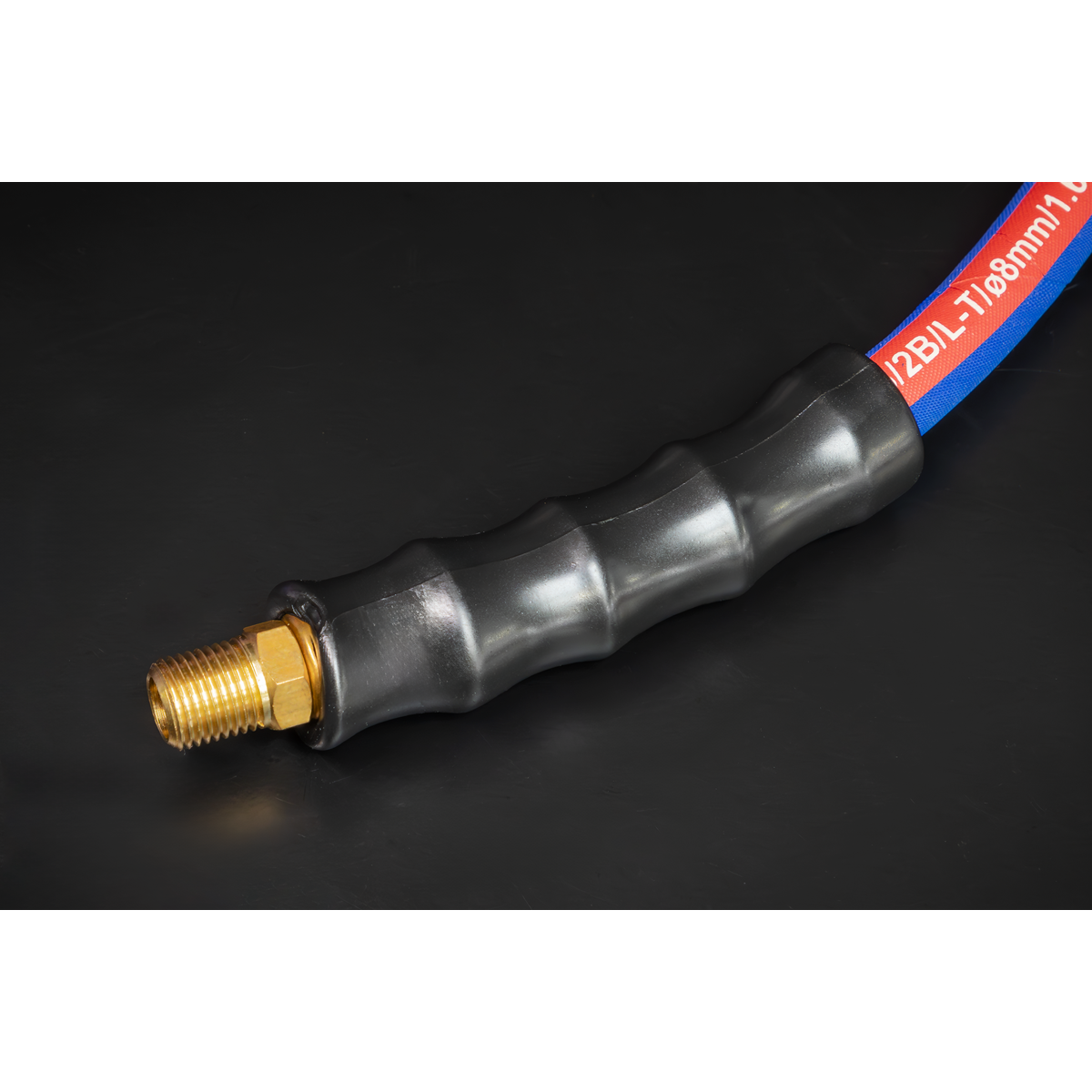 Sealey 20mx8mm Extra Heavy Duty Air Hose With 1/4" BSP Unions Blue AH20R