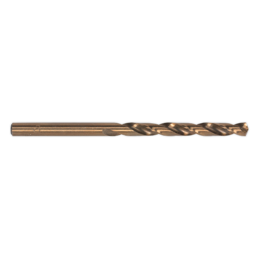 Sealey HSS Cobalt Fully Ground Drill Bit 1/8" DIN 338 - Pack of 10 DBI18CB