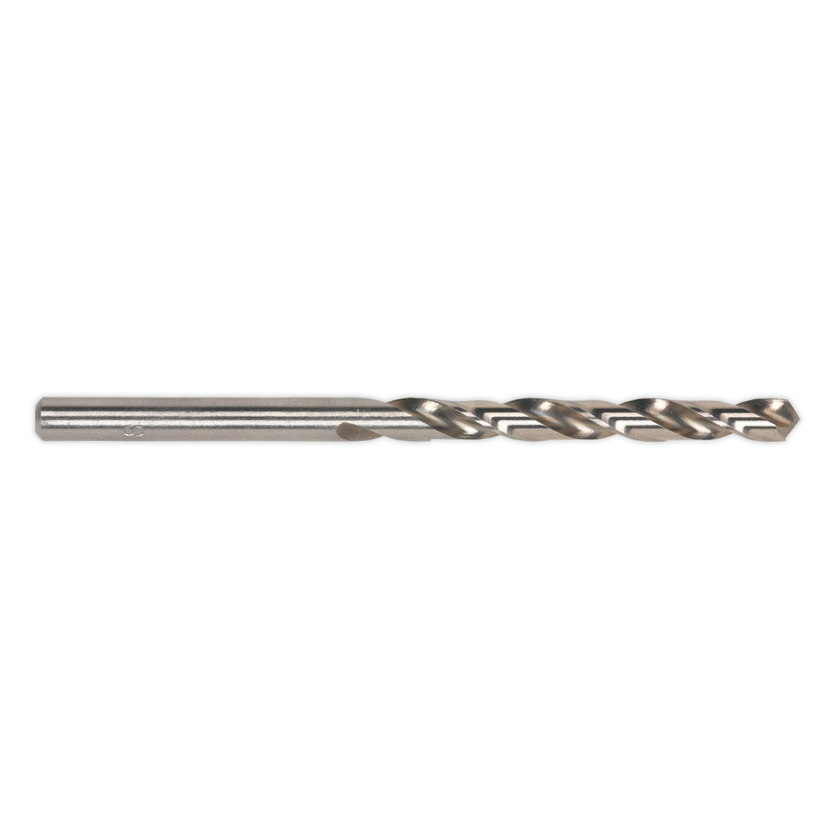 Sealey HSS Fully Ground Drill Bit 1/8" Clog-Free Swarf Clearance 10PK DBI18FG