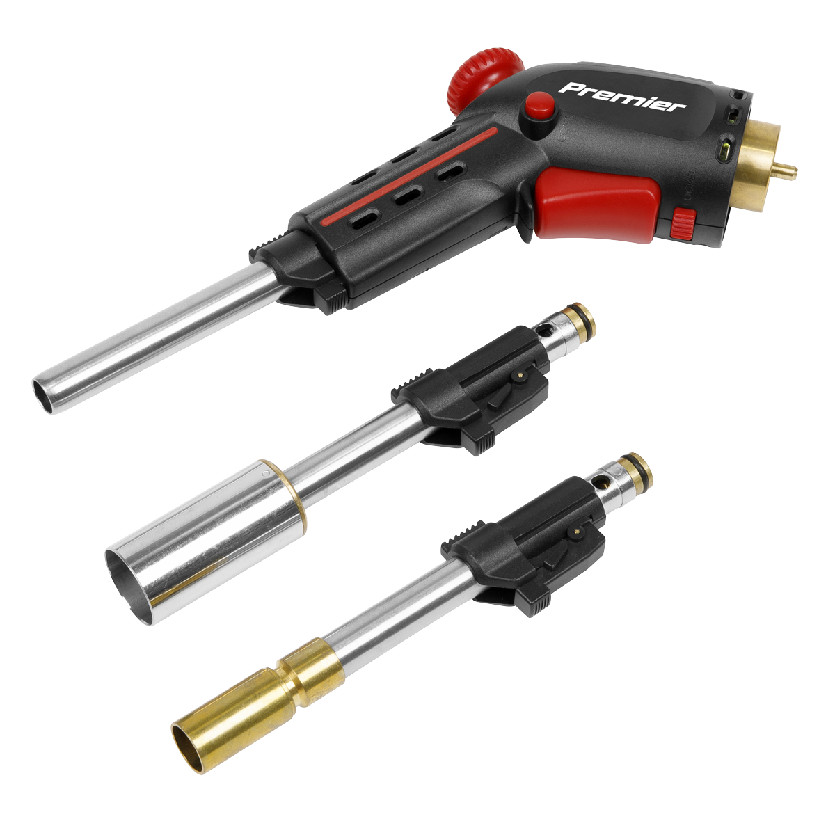Premier Interchangeable Propane Torch Set 3-In-1 Interchangeable Tips AK2958