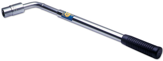 LASER 0591 Telescopic Wheel Brace Steel 17-19 mm Flip Socket Wrench Tool