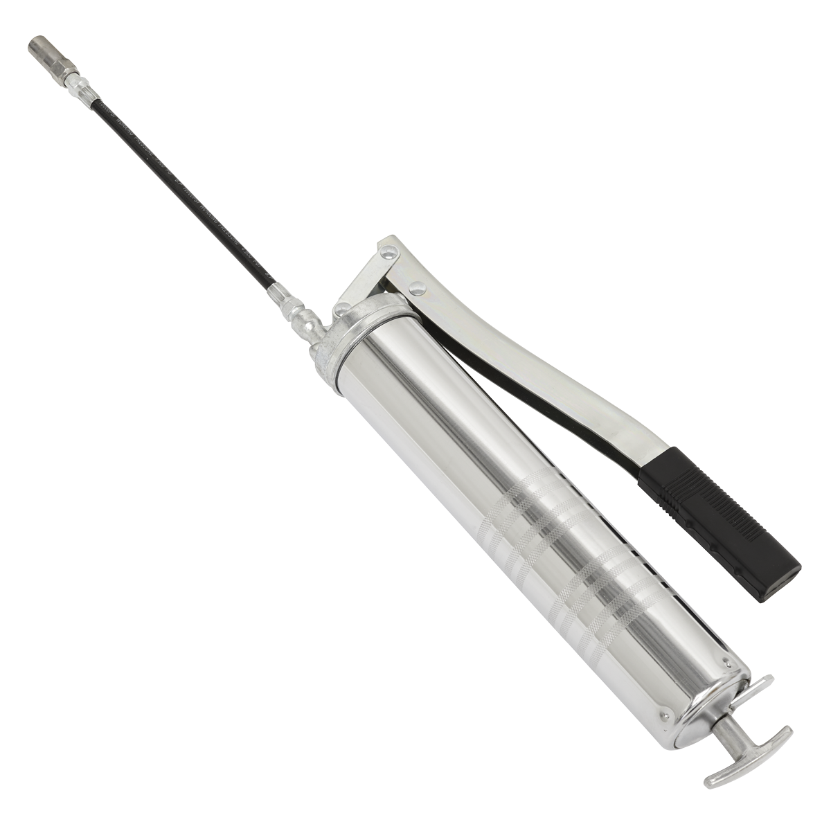 Sealey Manual/Air Grease Gun Kit With 360° Rotating Head Silver AK46KIT