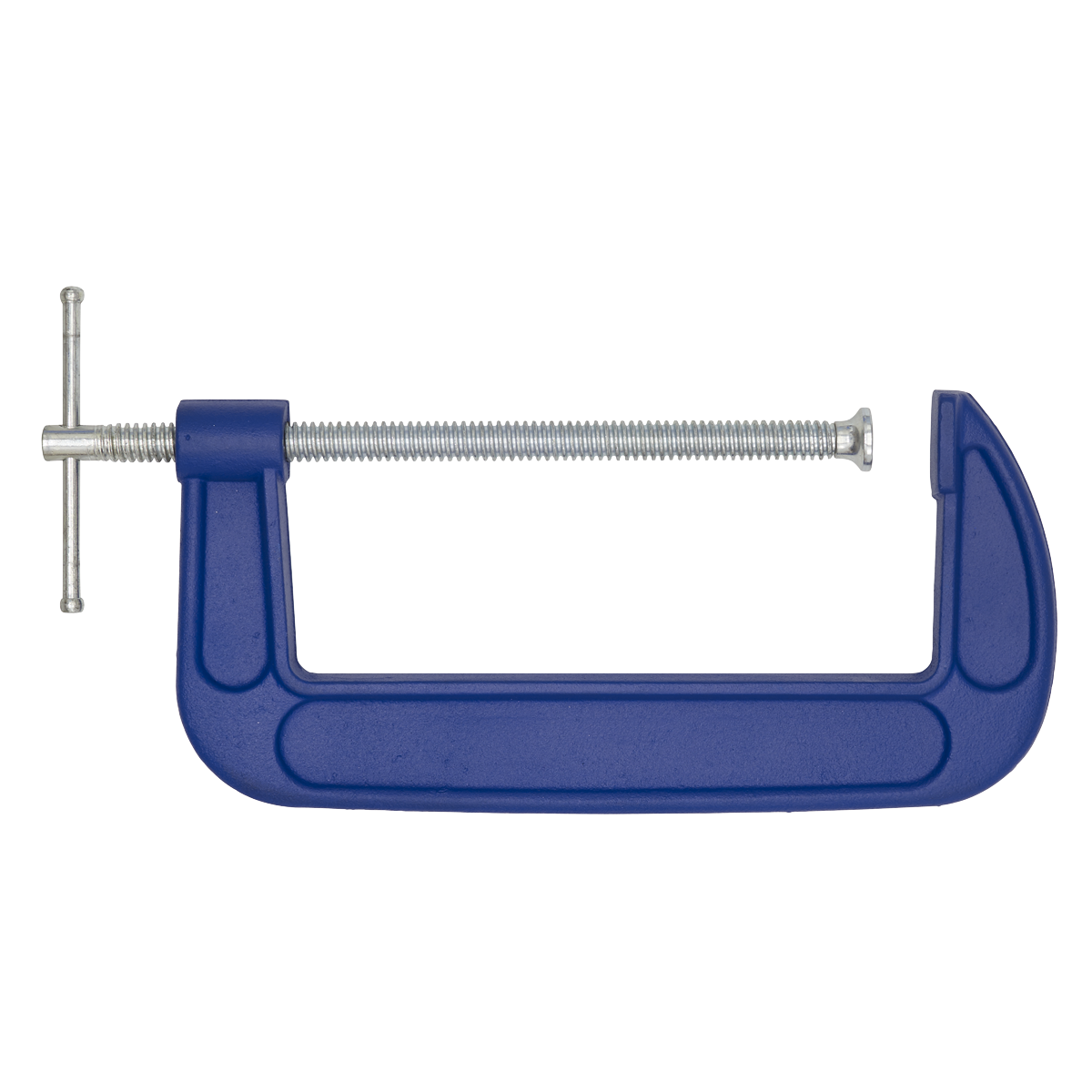 Sealey G-Clamp Fitted With Swivel Tip To Reduce Marking Length 200mm AK6008