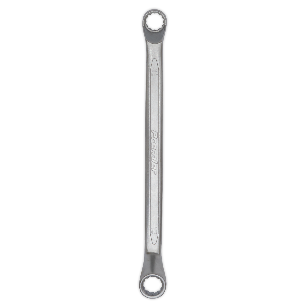 Sealey Offset Double End Ring Spanner Set 8 Pieces Metric Slim Style AK63257