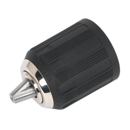 Sealey Drill Chuck Keyless Single Sleeve 13mm 1/2" 20UNF Self-Locking DC005