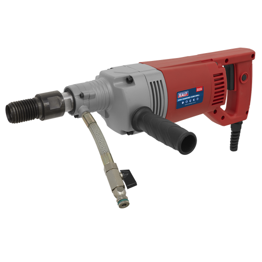 Sealey 230V Compact Lightweight Diamond Core Drill With Side Handles DCD230V
