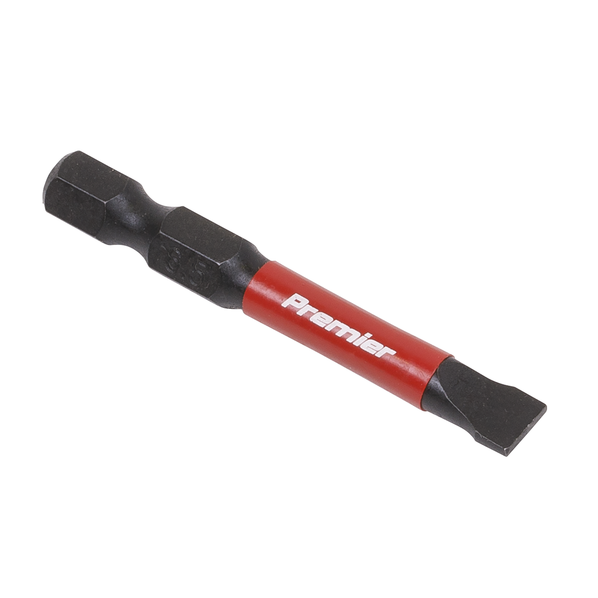 Sealey Slotted 6.5mm Impact Power Tool Bits Forged From S2 Steel 50mm 3pc AK8228