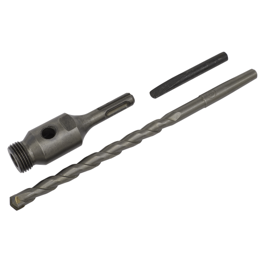 Sealey SDS Plus Standard Adaptor Pack With Drift Key & Pilot Rod Kit DDAS