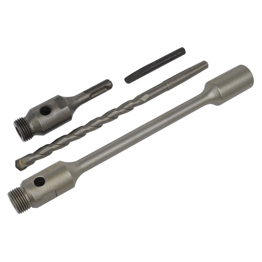 Sealey SDS Plus 310mm Adaptor Pack With Drift Key & Pilot Rod Kit DDASL