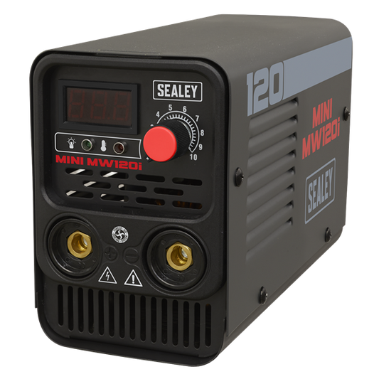 Sealey 120A MMA Inverter Welder Ultra Compact Lightweight Portable MINIMW120i
