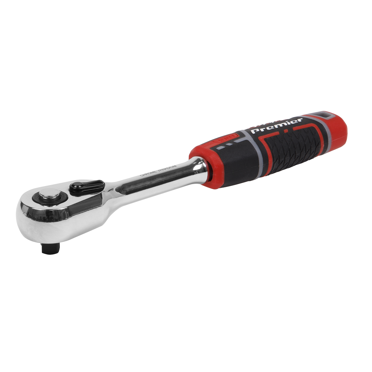 Sealey Ratchet Wrench 1/4" Square Drive Flip Reverse Chrome Vanadium AK8934