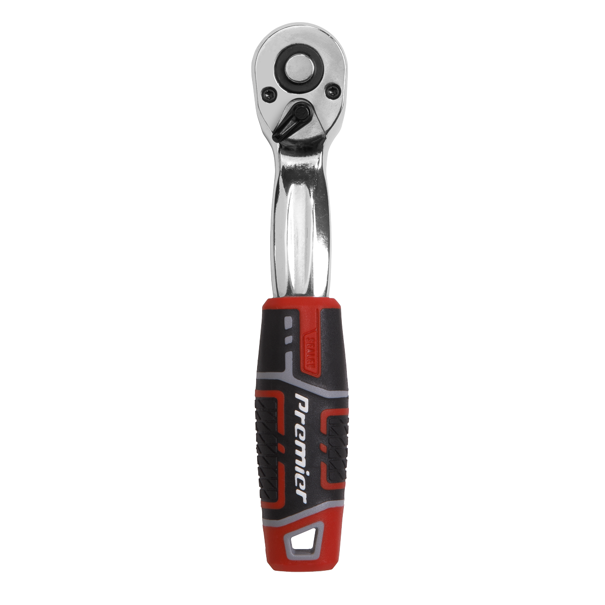 Sealey Ratchet Wrench 1/4" Square Drive Offset Pear Head Flip Reverse AK8937