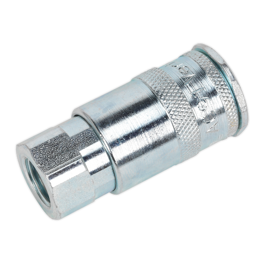 Sealey Coupling Body Female 1/4" BSP 100 PSI 35-43 CFM Pack of 50 Pieces AC15BP