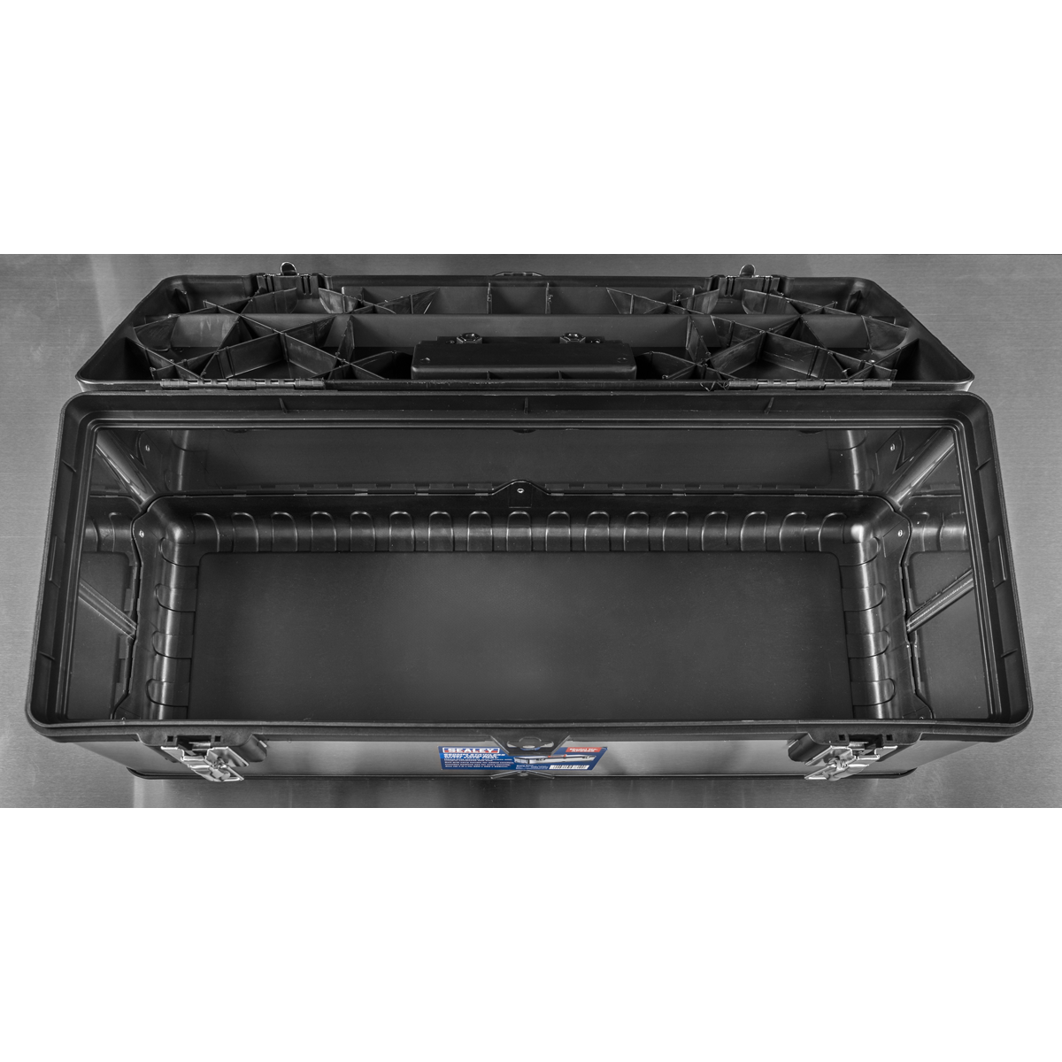 Sealey Stainless Steel Tool Box Storage 660mm With Tote Tray Heavy Duty AP660S