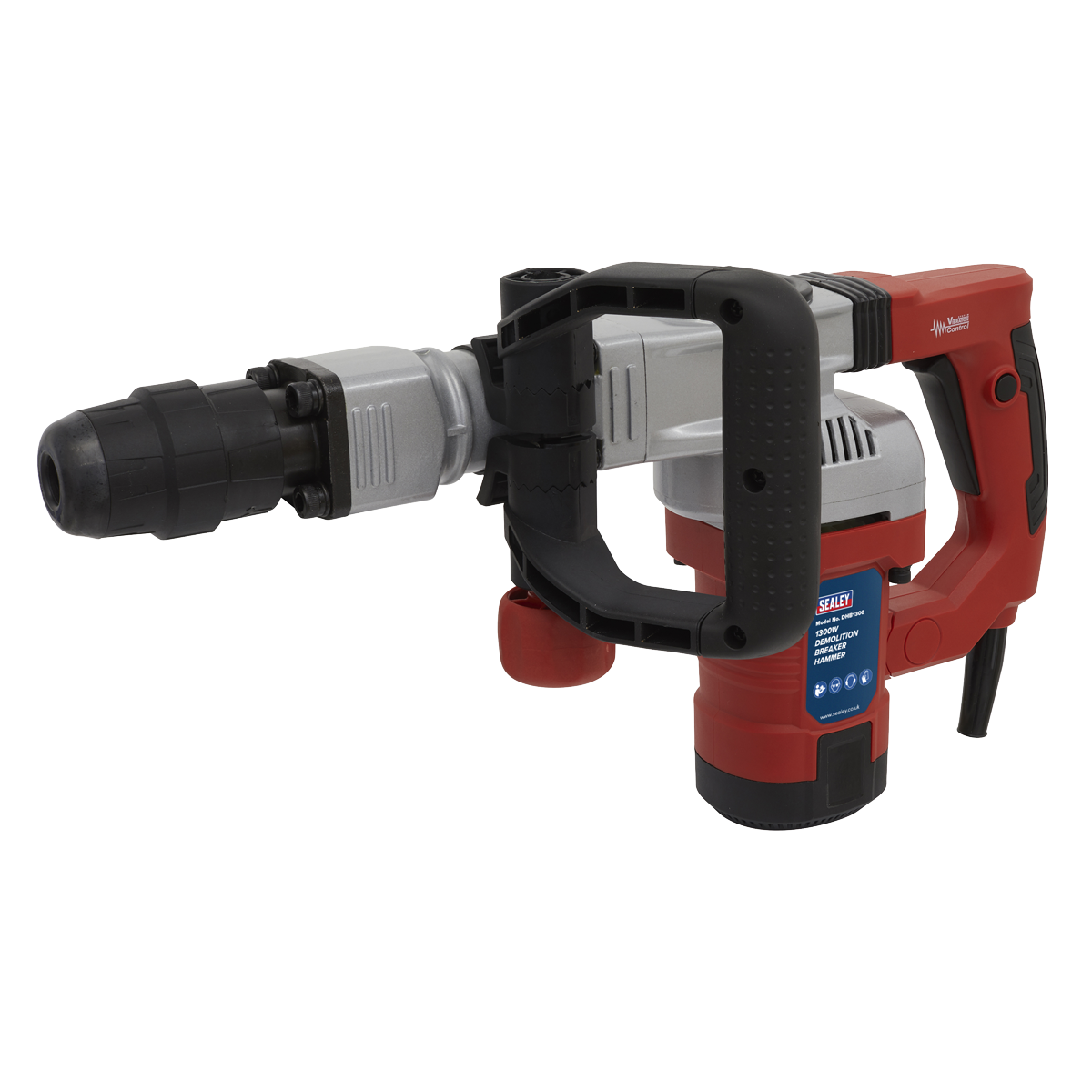Sealey 240V 1300W SDS MAX Demolition Hammer With Variable Speed Trigger DHB1300