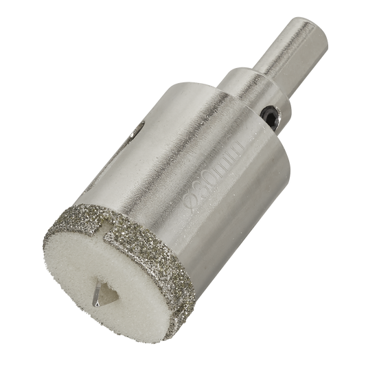 Sealey Electroplated Diamond Hole Saw 30mm Diameter 45mm Cutting Depth DHS30