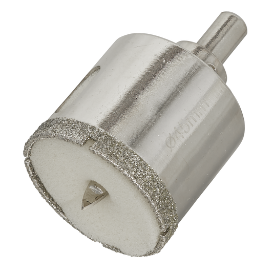 Sealey Electroplated Diamond Hole Saw 45mm Diameter 45mm Cutting Depth DHS45