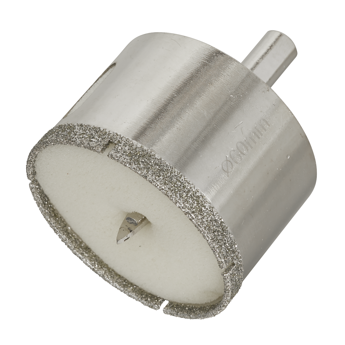Sealey Electroplated Diamond Hole Saw 60mm Diameter 45mm Cutting Depth DHS60