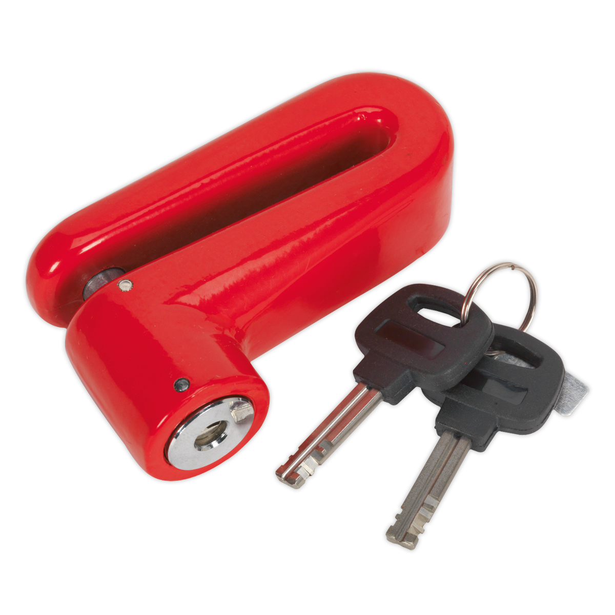 Sealey Motorcycle Disc Brake Lock With Two Keys & Storage Pouch 10mm DL503
