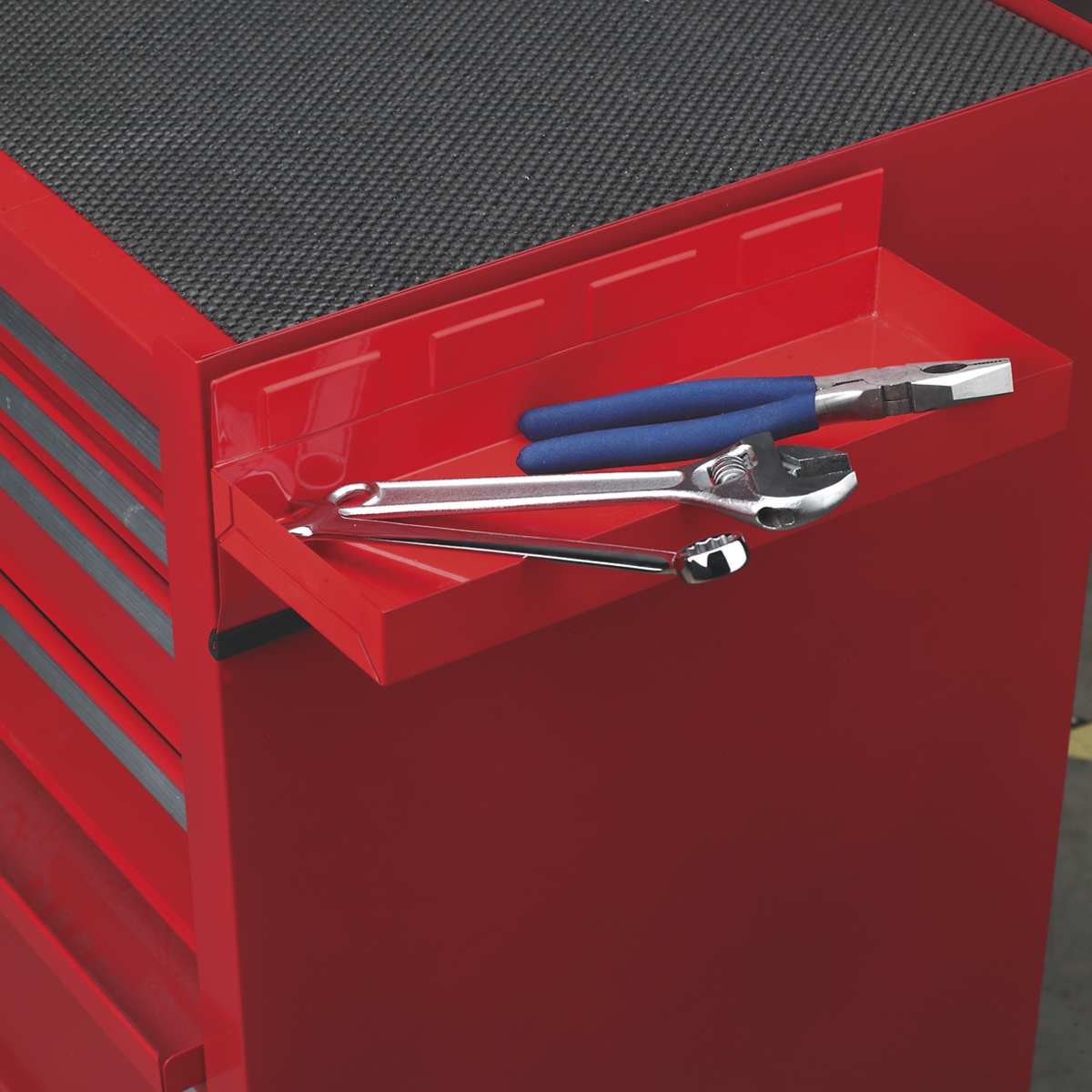 Sealey Magnetic Tool Storage Tray From Heavy Gauge Steel 310 x 115mm APTT310