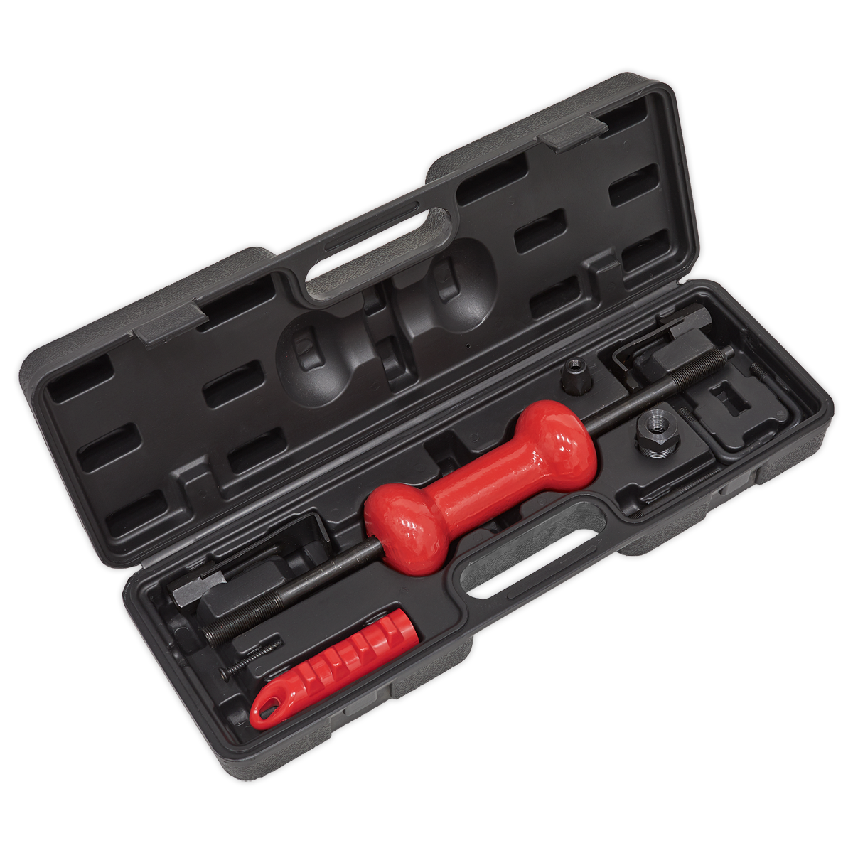Sealey Slide Hammer Kit With Comfortable Rubber Grip Handle 9 Pieces DP9/5B