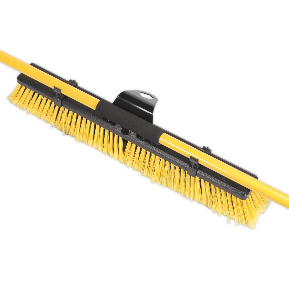 Sealey Bulldozer Yard Broom 24" 600mm Hard Wearing Sweeper + Steel Handle BM24HX